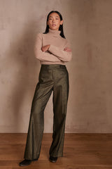 LAYLA GOLD SHIMMERY TROUSERS