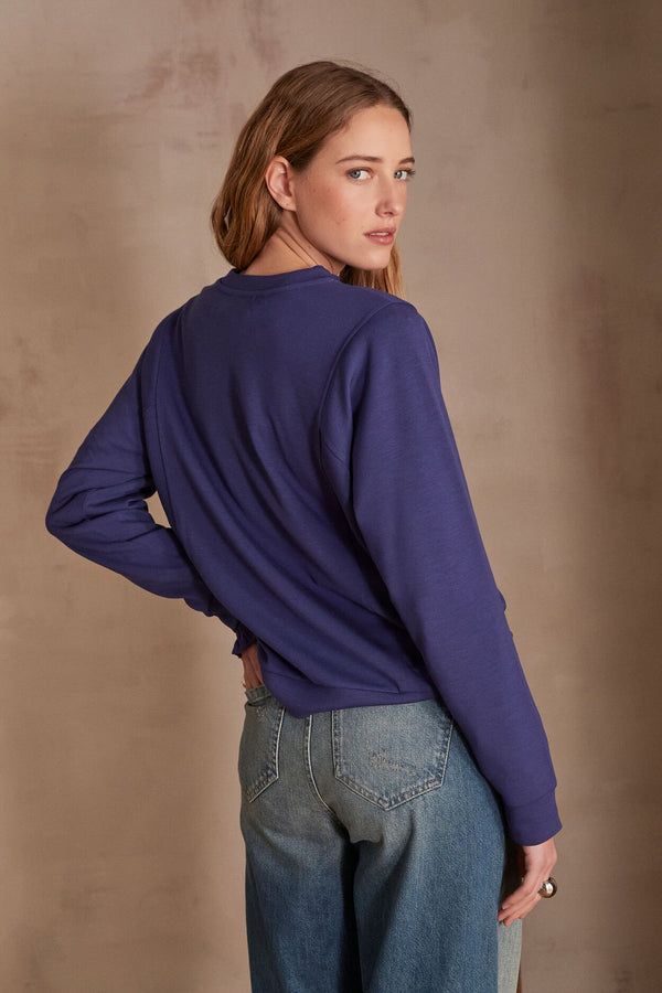 ALICIA ROYAL BLUE SWEATSHIRT