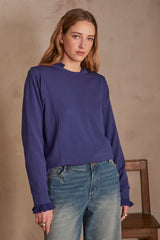 ALICIA ROYAL BLUE SWEATSHIRT