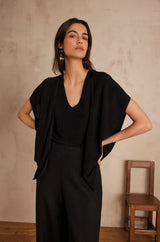 SAMANTHA BLACK CARDIGAN