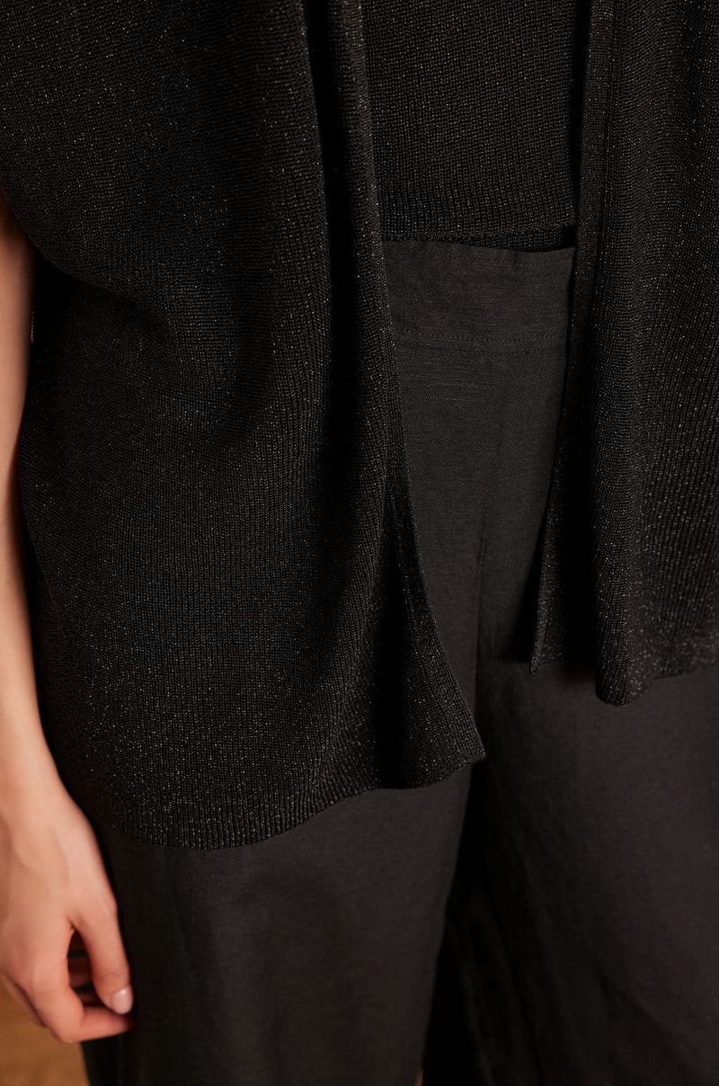 SAMANTHA BLACK CARDIGAN