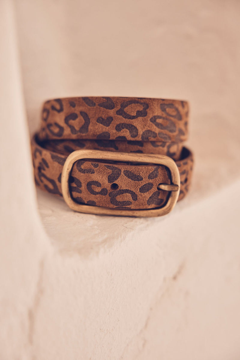 VIC LEOPARD BELT