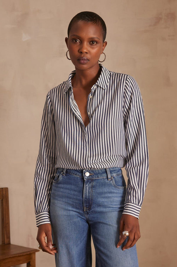 PETRONA INK STRIPED SHIRT