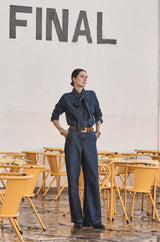 ADELE WIDE LEG LYOCELL TROUSERS