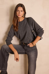 ARY BIS CASHMERE ANTHRACITE JUMPER