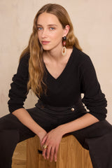 BARY BLACK CASHMERE JUMPER