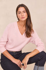 BARY PINK CASHMERE JUMPER