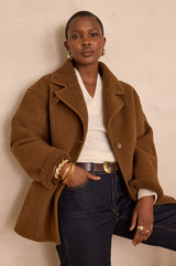 BLOOM ECRU WOOL AND ALPAGA JUMPER