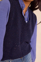 BASILE WOOL SLEEVELESS JUMPER