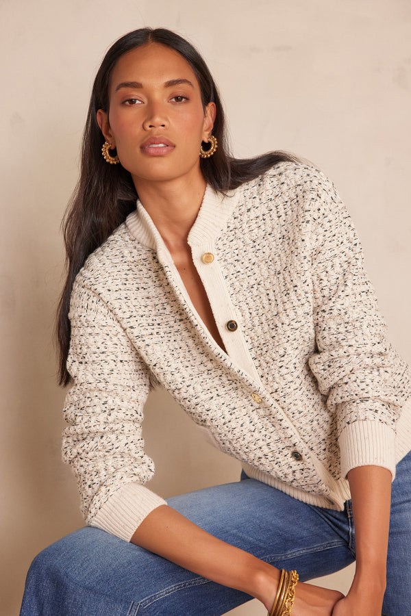 BEVERLY CREAM WOOL JACKET