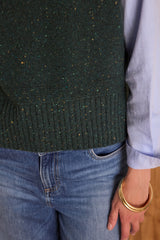 BASTIANO SLEEVELESS WOOL JUMPER