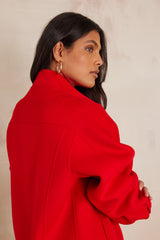 ARTHUR RED WOOL JACKET