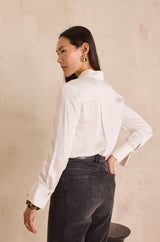 BASILE ECRU BLOUSE