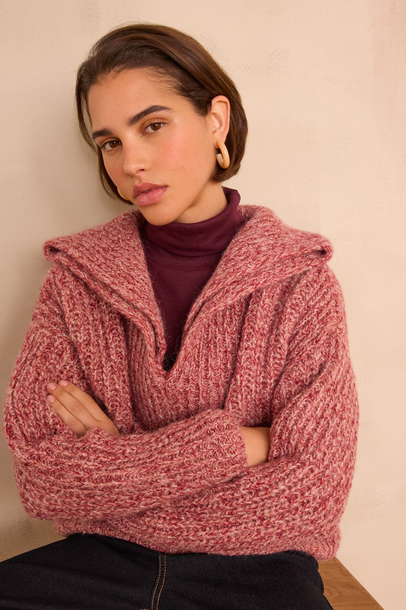 BERTILLE POWDER KNIT JUMPER