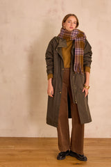 BRANDO WOOL TURTLENECK OLIVE JUMPER