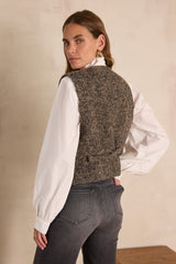 PHARELL TWEED WOOL VEST