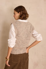 BERNICE SLEEVELESS ALPACA JUMPER