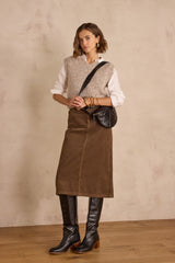 BERNICE SLEEVELESS ALPACA JUMPER