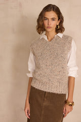 BERNICE SLEEVELESS ALPACA JUMPER