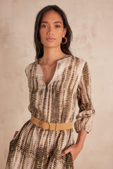 RIADE PRINTED COTTON DRESS