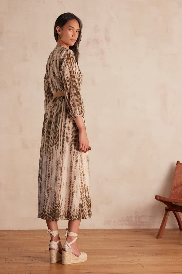 RIADE PRINTED COTTON DRESS