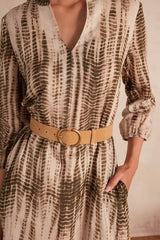 RIADE PRINTED COTTON DRESS