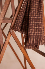TALIA DARK BROWN SCARF