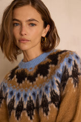 BALTIC ALPACA JACQUARD JUMPER