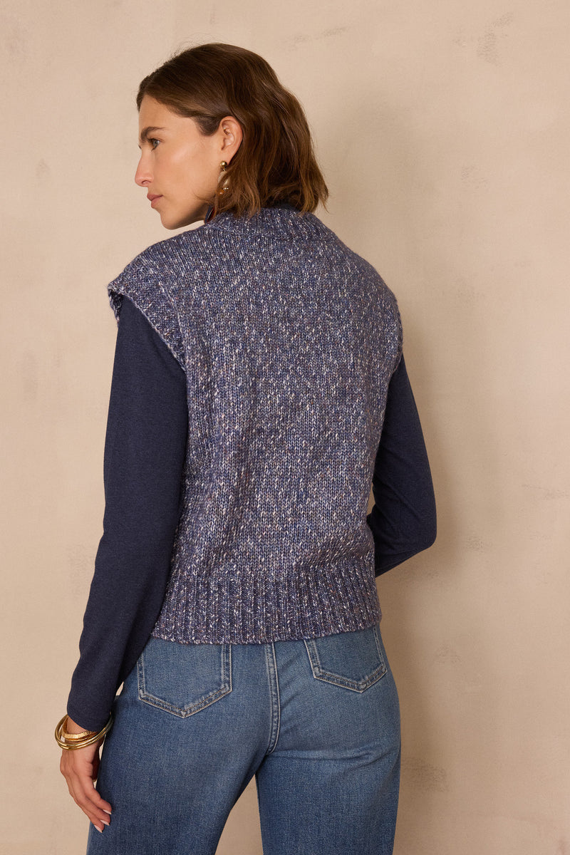 BOSTON LAVENDER SLEEVELESS JUMPER