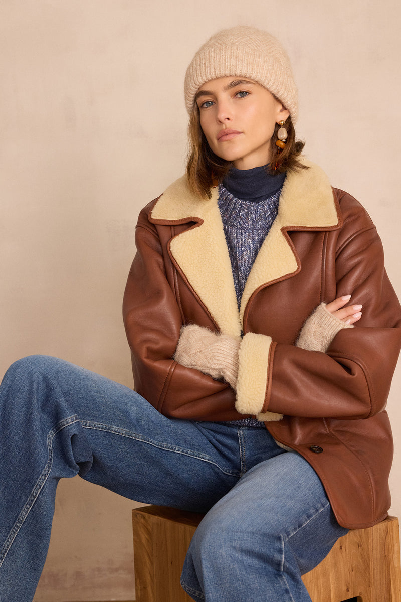 BOSTON LAVENDER SLEEVELESS JUMPER