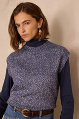 BOSTON LAVENDER SLEEVELESS JUMPER