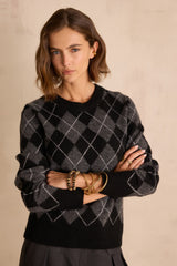 BONIFACE ARGYLE PATTERN JUMPER