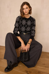 BONIFACE ARGYLE PATTERN JUMPER