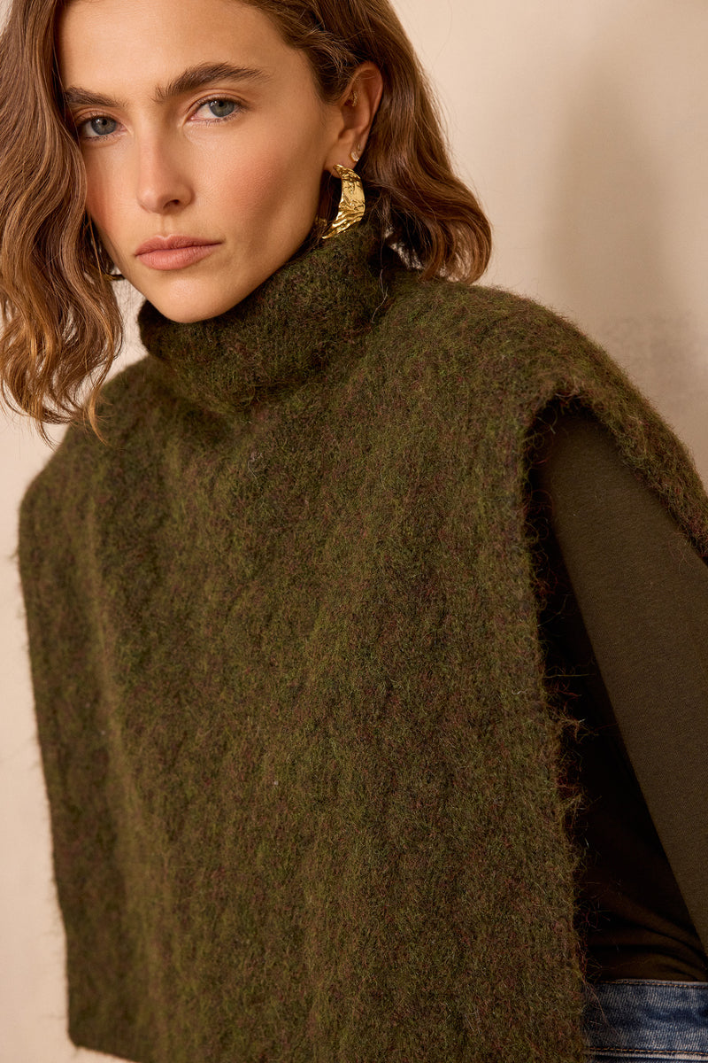 TAO CABLE KNIT PATTERN SCARF