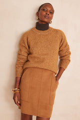 AGNES CAMEL JUMPER