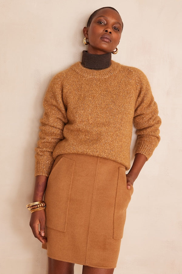 AGNES CAMEL JUMPER