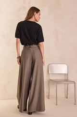 DAISY LIGHT TAUPE TROUSERS