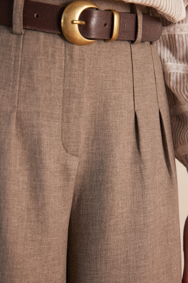 DAISY LIGHT TAUPE TROUSERS