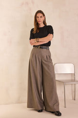 DAISY LIGHT TAUPE TROUSERS