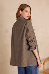 NELIA TAUPE BLAZER
