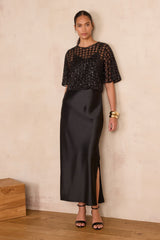 BLING RHINESTONES CROPPED TOP