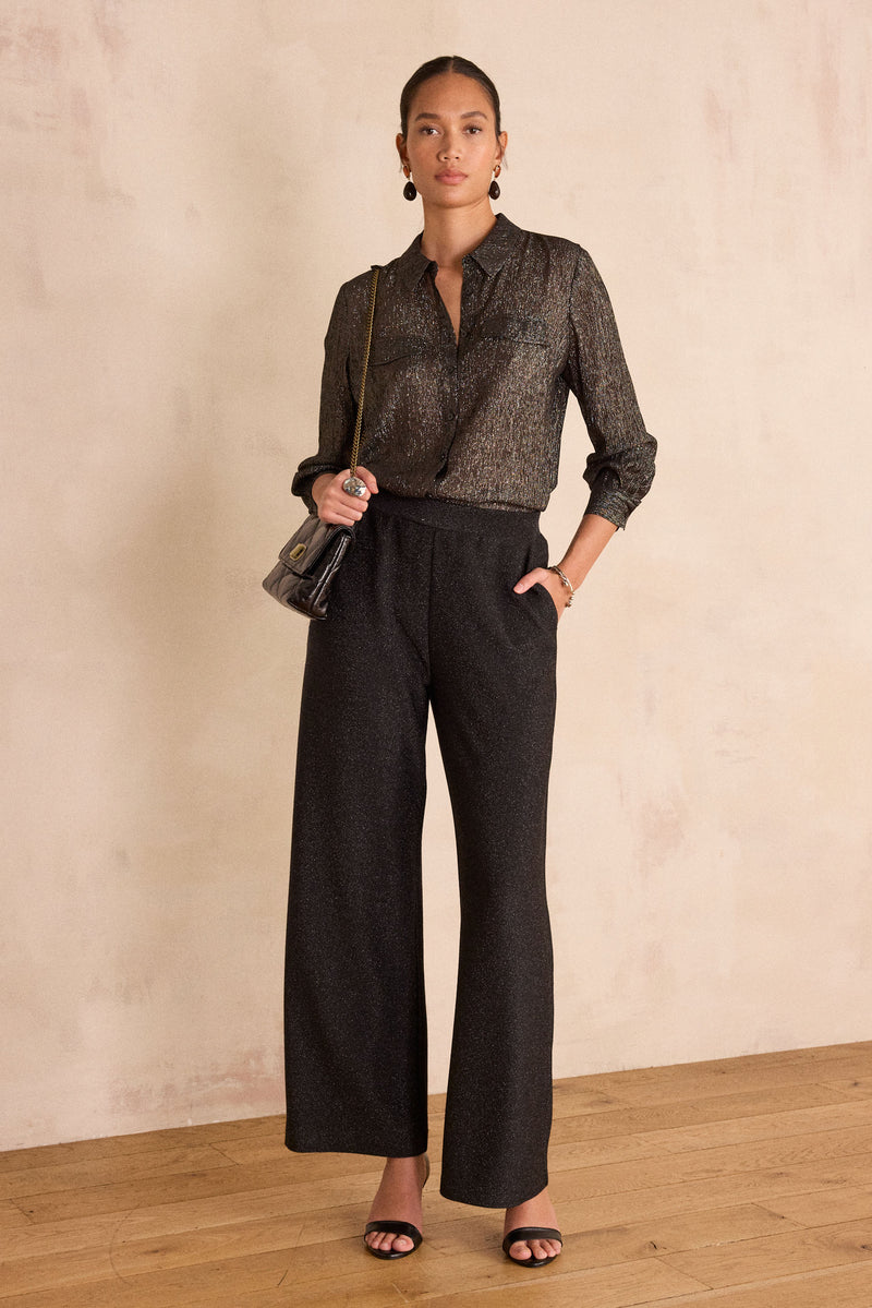 SPARKLE IRIDESCENT BLOUSE