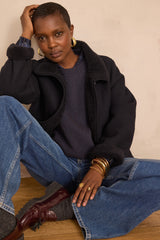 SONGE CHECKED BLOUSE