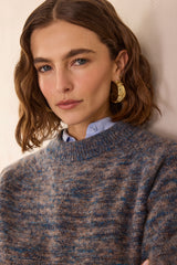 PEARL STONE USED CASHMERE JUMPER