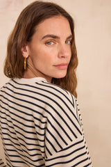 LORENZO LONG-SLEEVE STRIPED T-SHIRT