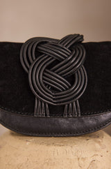 MARIUS BLACK MINI LEATHER BAG