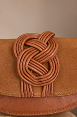 MARIUS LIGHT CAMEL MINI LEATHER BAG