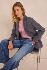 LENI ROSEWOOD COTTON T-SHIRT