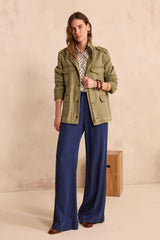 CLAIRE COTTON SAFARI JACKET