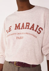 LESHOP NATURAL SWEATSHIRT